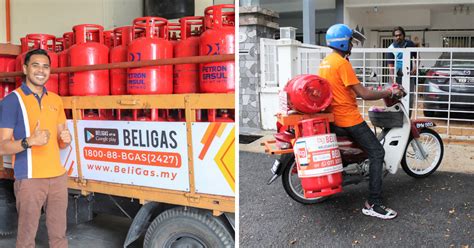 cooking gas delivery service pj